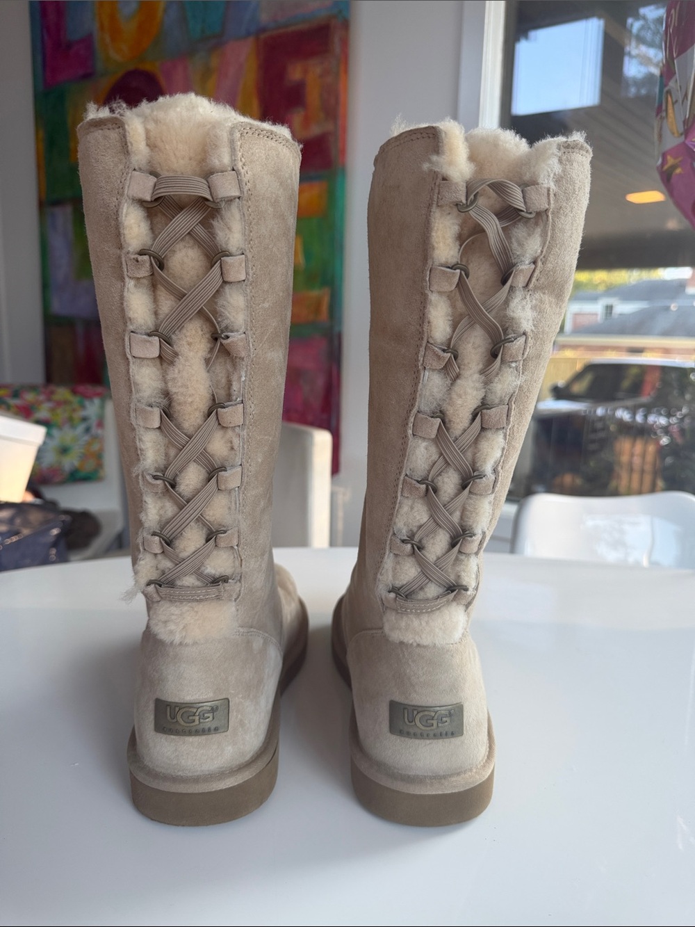 Ugg Australia Roseberry Boots Sand Size 9